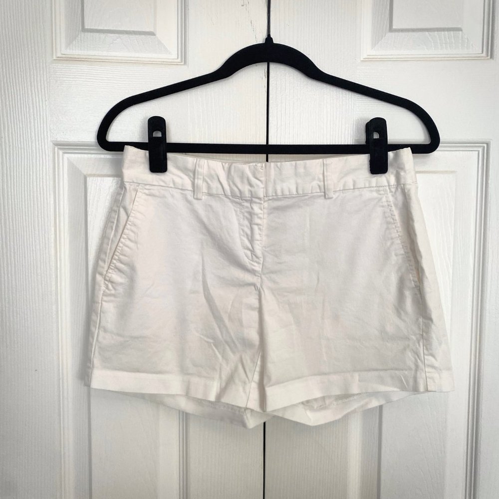 White Chino Shorts